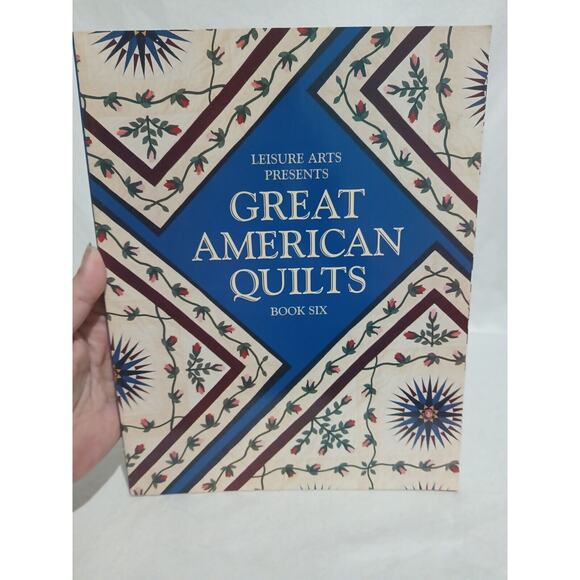 Great American Quilts Book Six Paperback Instruction Book 1999 Color Photos - Picture 1 of 7